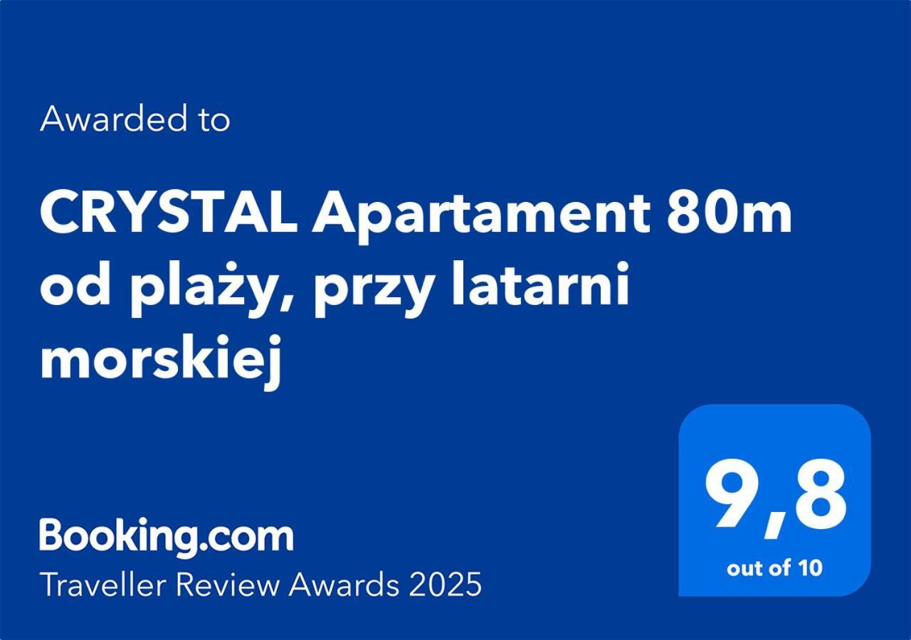 Crystal Apartament 80M Od Plazy, Przy Latarni Morskiej Колобжег Екстериор снимка